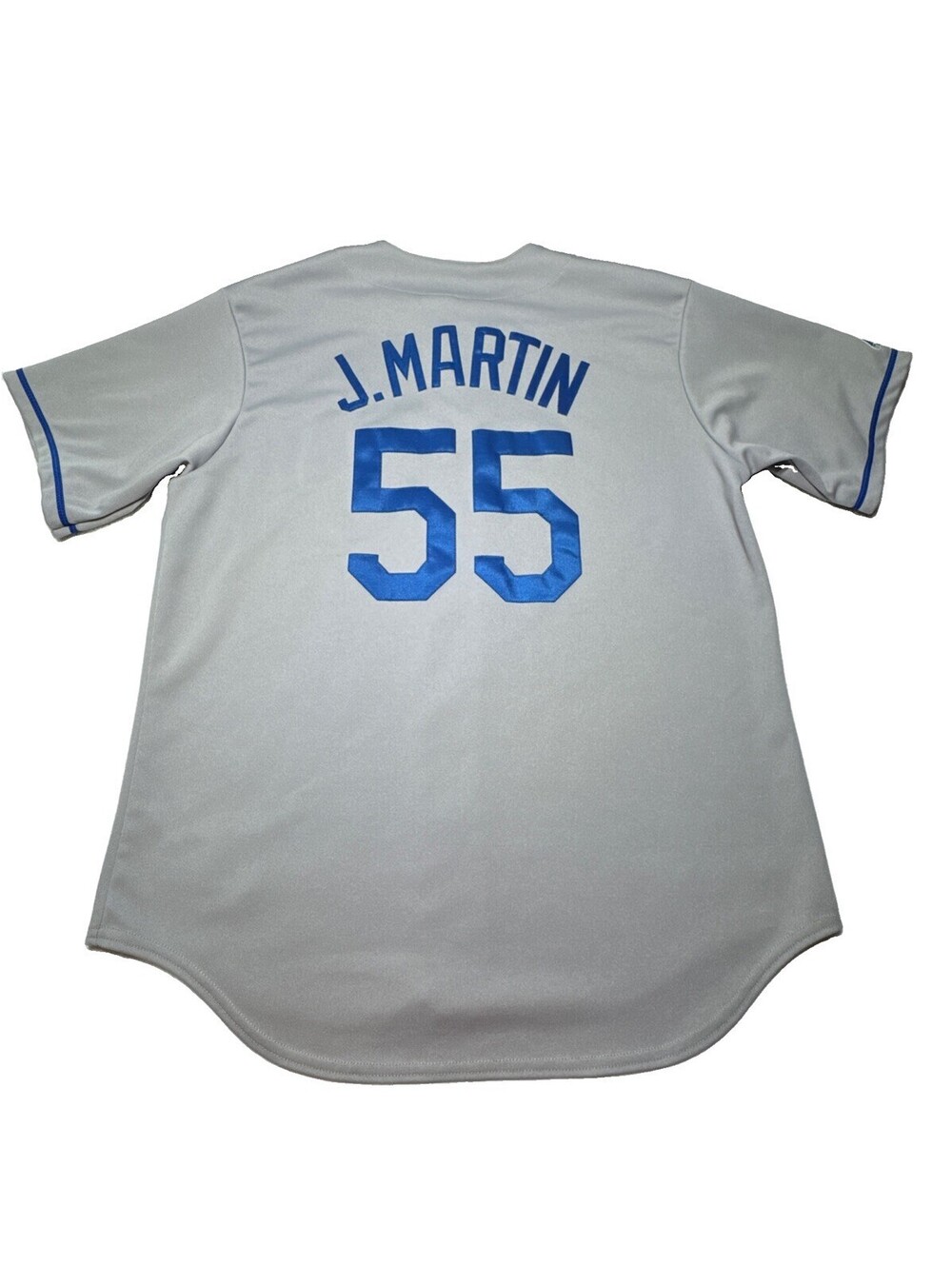 🔥RARE Russell J Martin Los Angeles Dodgers Majestic Throwback Baseball Jersey